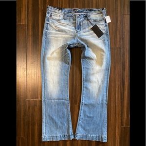 NWT Dear John Backstage Flare Jeans Size 33